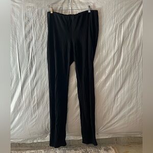 Eileen Fisher Black Stretch Pants Size Large